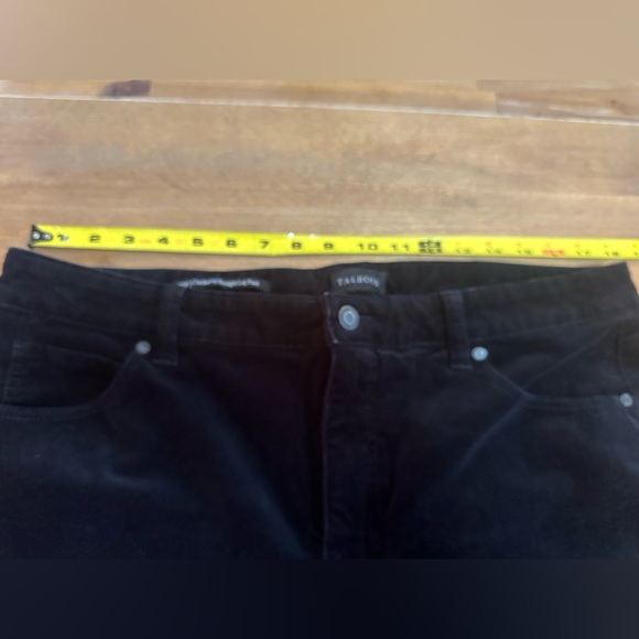 Talbots Women’s Black Straight Leg Corduroy Pants 16p - Picture 6 of 9